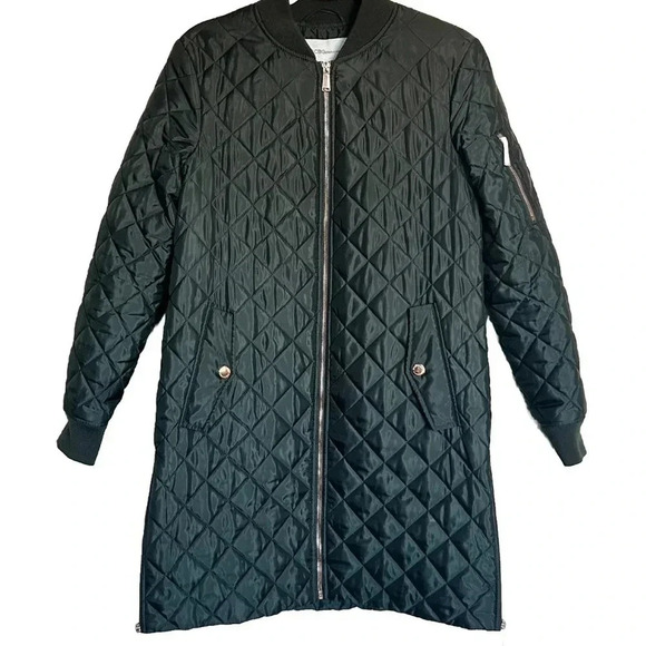 Y2K Bomber Style Trench Flight Bomber Style Jacket Coat Army Green - Picture 1 of 15